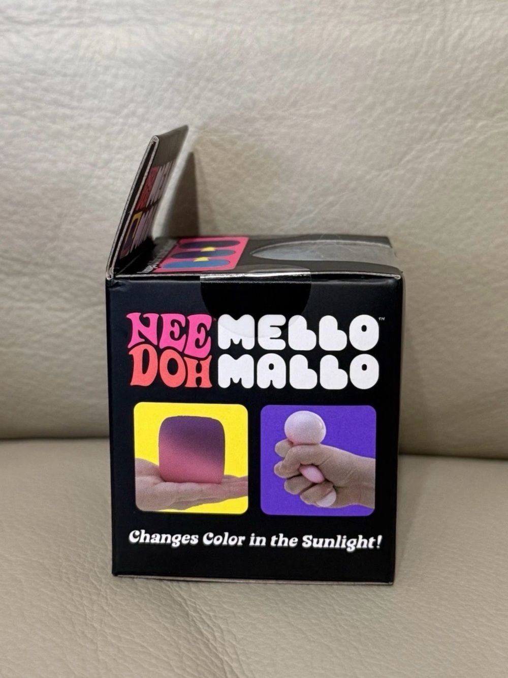 NEW NeeDoh BLUE Mello Mallo Color Changing Squishy Marshmallow Authentic - Picture 4 of 5
